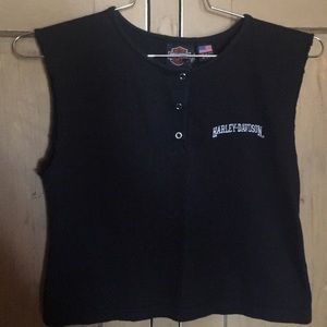 Harley Davidson Crop Top